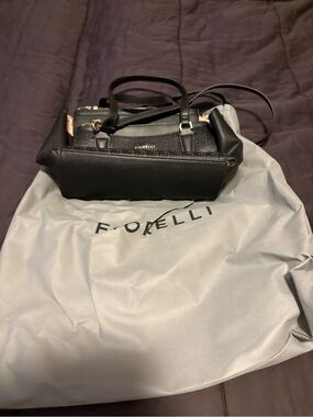 Fiorelli Black Structured Top-Handle Satchel